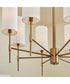 Hamilton 8-light Chandelier Dark Brass