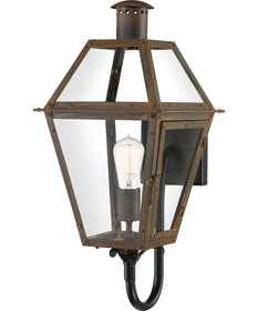 Rue De Royal Medium 1-light Outdoor Wall Light Industrial Bronze