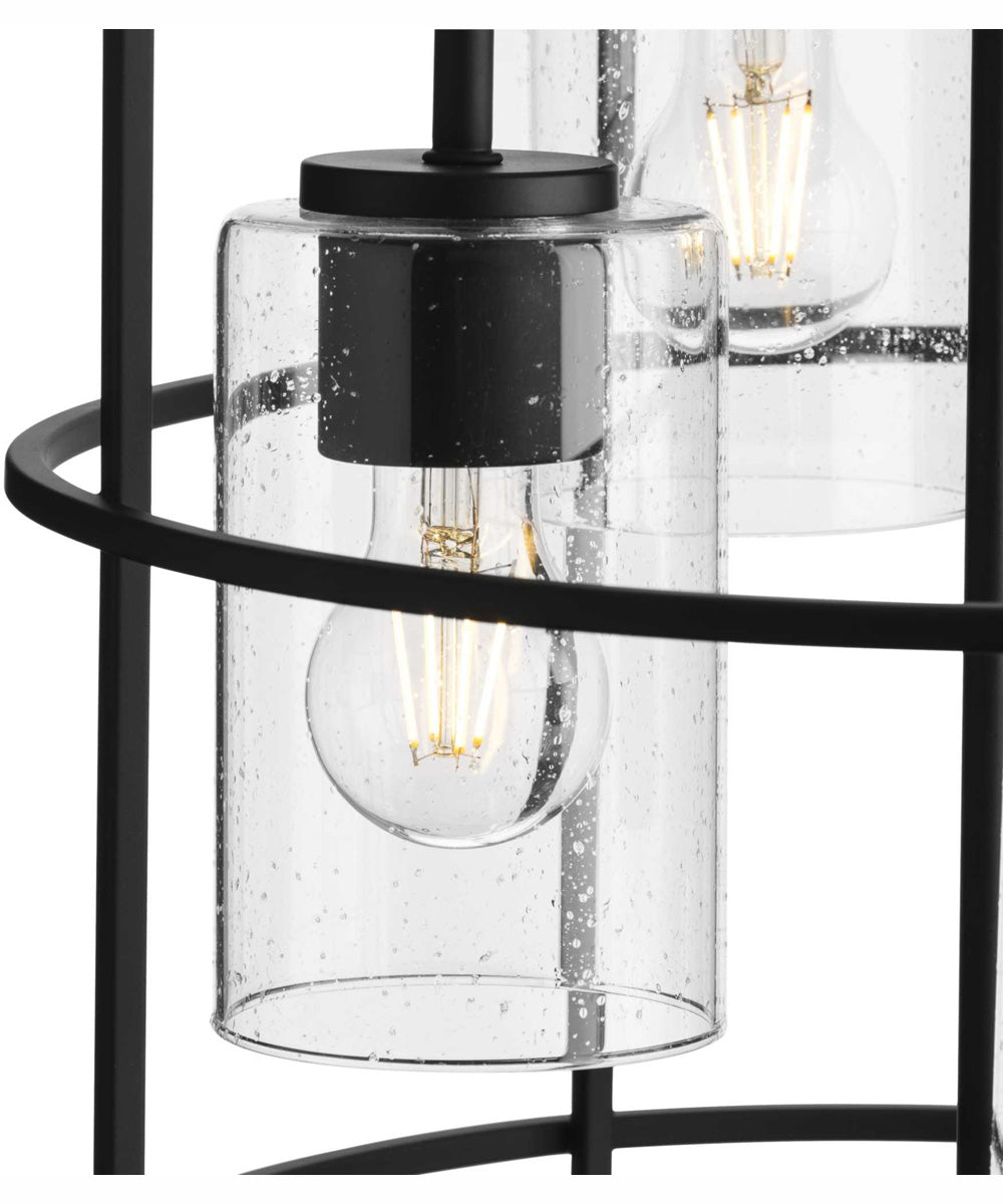 Burgess 5-Light Modern Farmhouse Hall & Foyer Light Matte Black