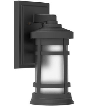 Resilience Lanterns 1-Light Outdoor Lantern Textured Matte Black