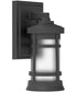 Resilience Lanterns 1-Light Outdoor Lantern Textured Matte Black