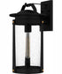 Clifton Large 1-light Outdoor Wall Light  Coastal Armour Aluminum Earth Black