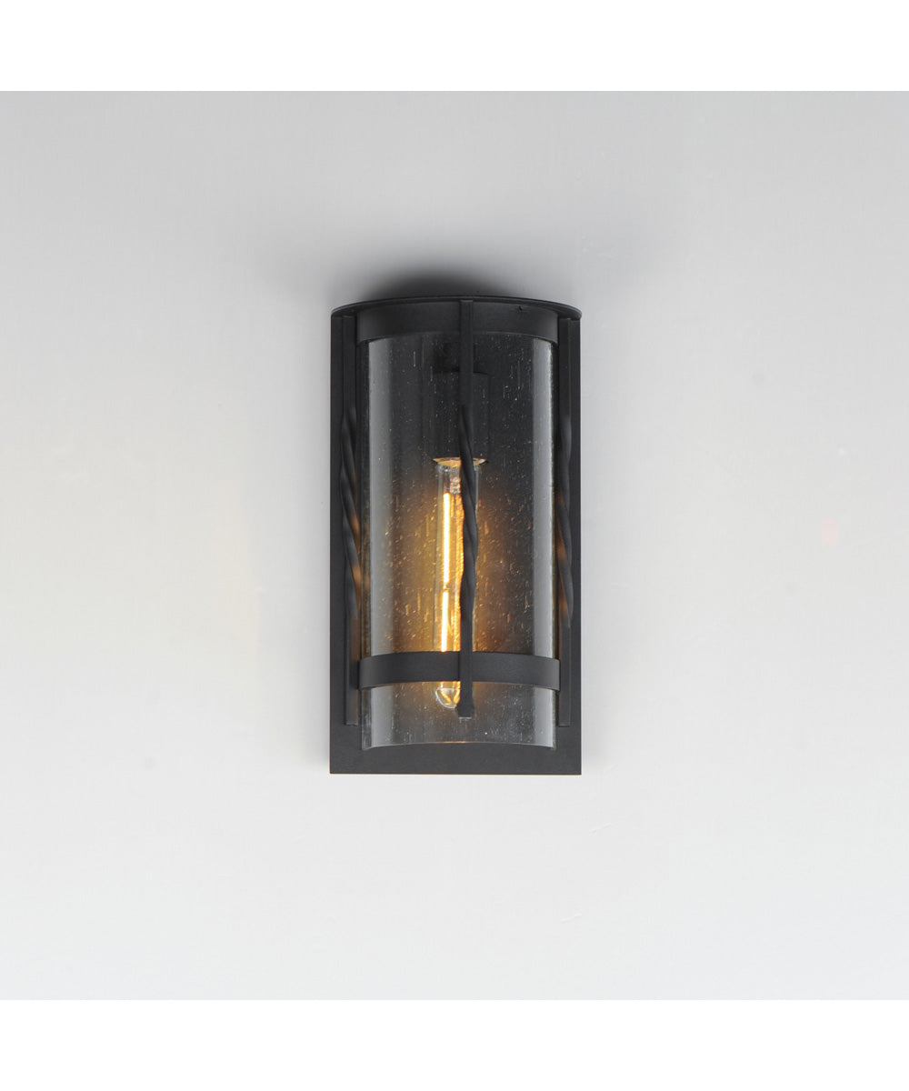 Foundry 1-Light Outdoor Wall Sconce Black