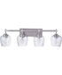 Stellen 4-Light Vanity Brushed Polished Nickel
