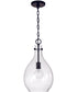Brentwood 1-Light Pendant Matte Black