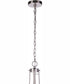 Elliot 5-Light Chandelier Brushed Polished Nickel