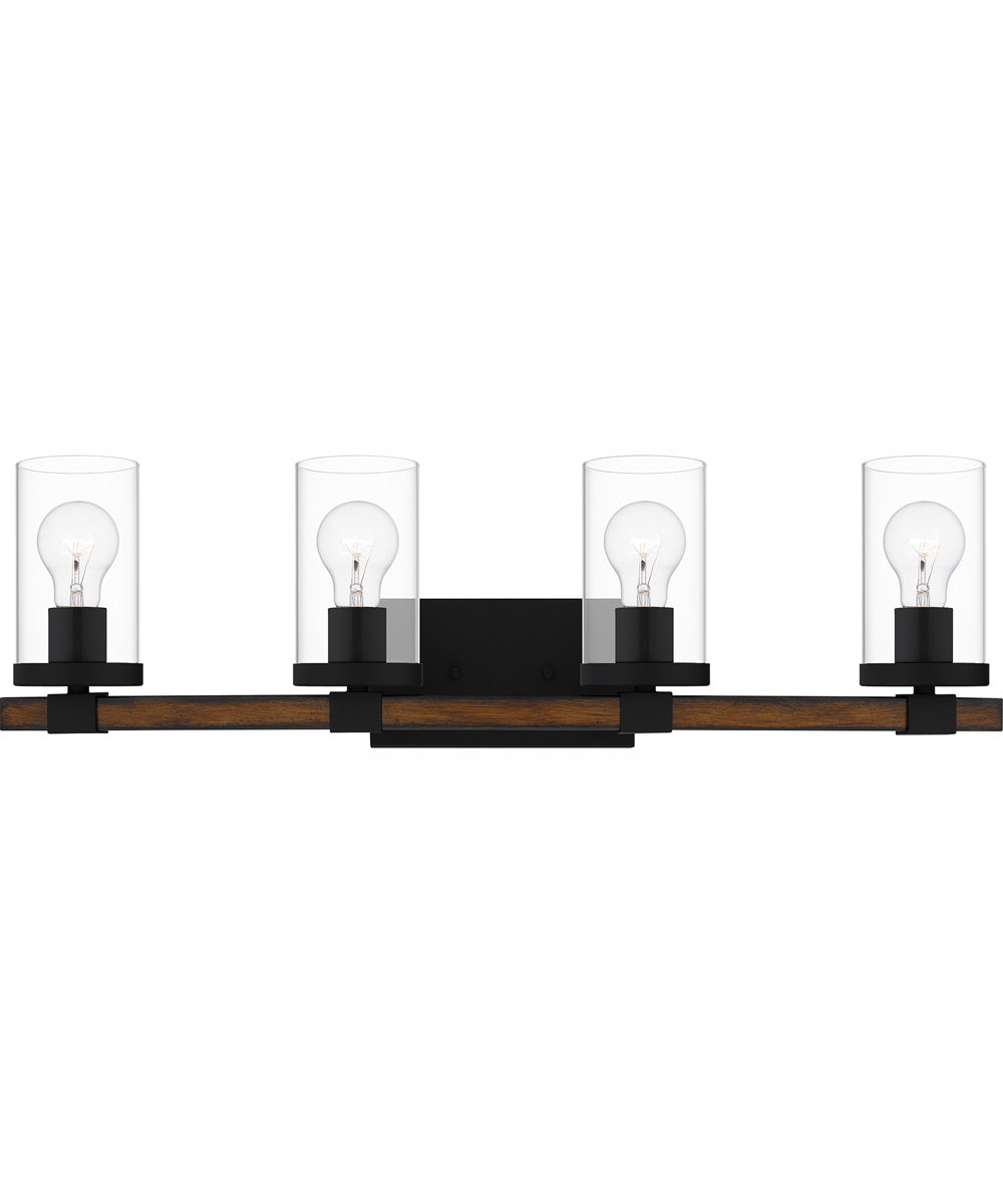 Nottinghill Extra Large 4-light Bath Light Matte Black
