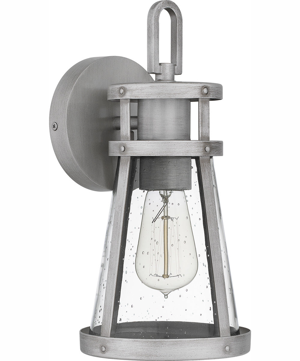 Barber Small 1-light Outdoor Wall Light Coastal Armour Aluminum Antique Brushed Aluminum