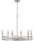 Fuller 6-Light Chandelier Brushed Nickel