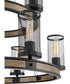 McCrady 9-light Chandelier Matte Black
