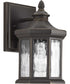 Edition 1-Light Small Wall Lantern Antique Bronze