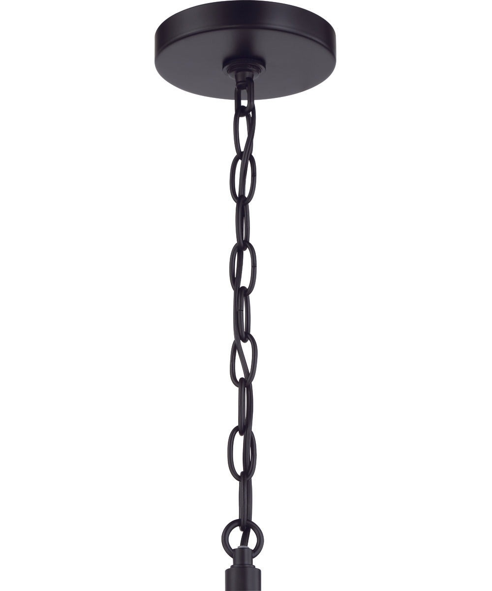 Jolenne 8-Light Chandelier Flat Black