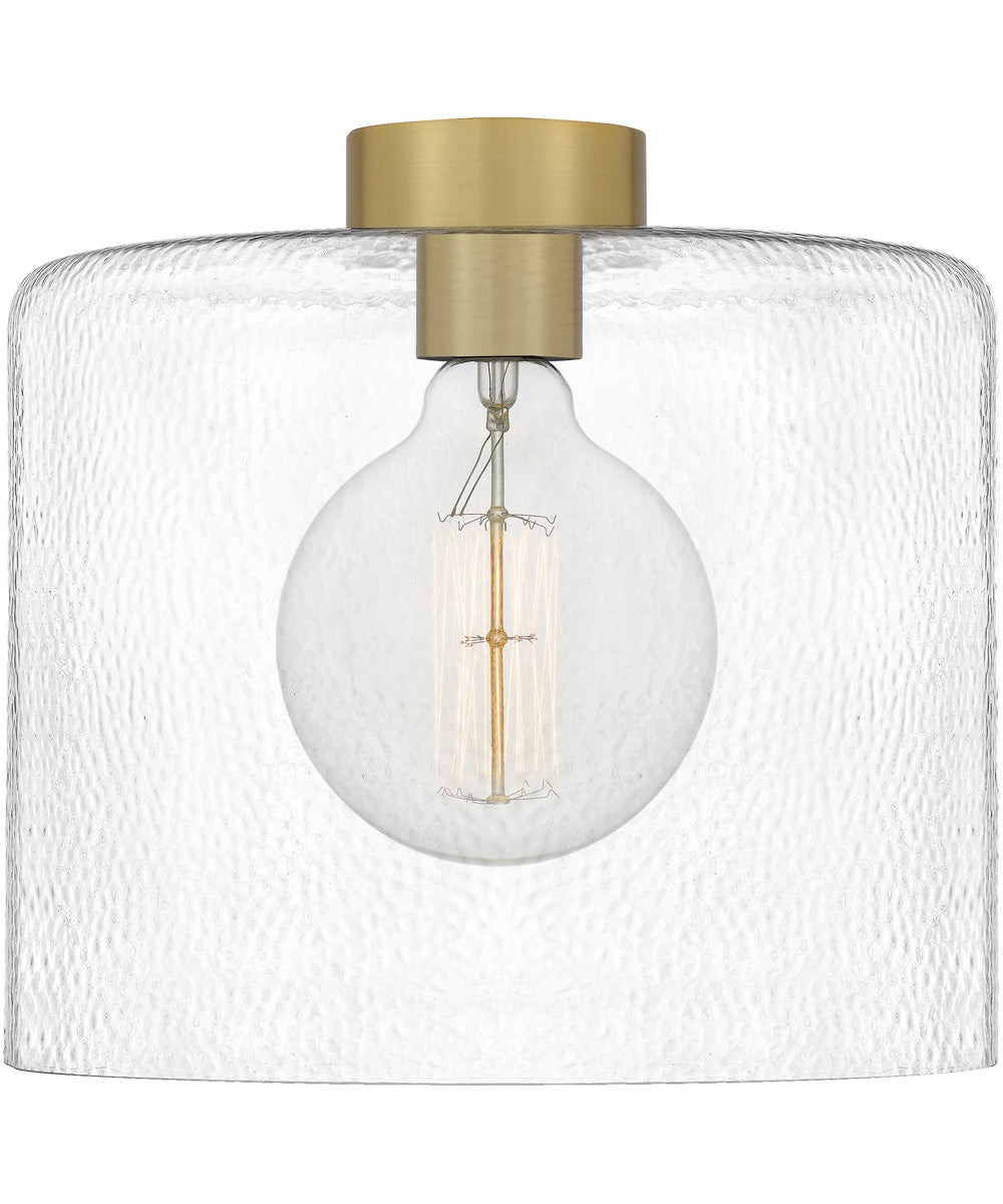 Abner Small 1-light Mini Pendant Aged Brass