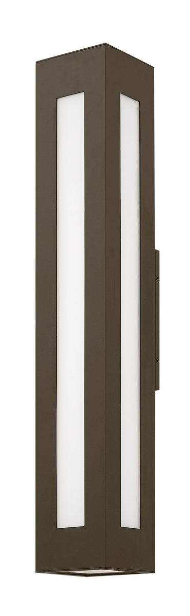 36"H Dorian 1-Light Extra Large Outdoor Wall Light in Bronze