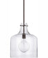 Crawford 1-Light Pendant Bronze