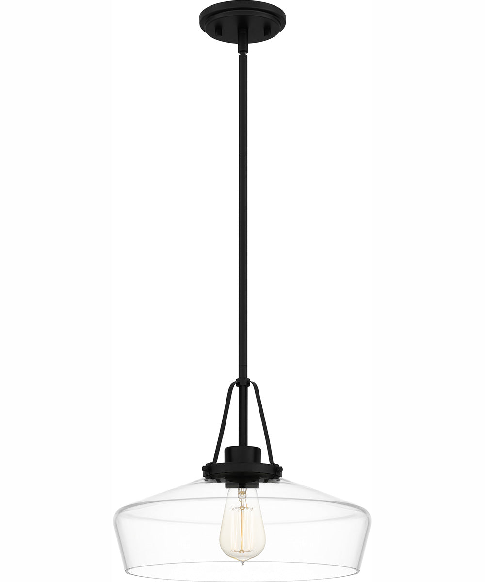 Quoizel Pendant 1-light Pendant Matte Black