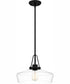 Quoizel Pendant 1-light Pendant Matte Black