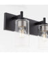 Fallstaff 3-light Bath Vanity Light Matte Black