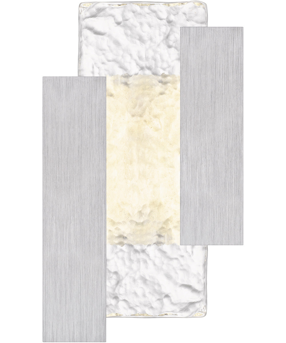 Miranda Medium Outdoor Wall Light Brushed Aluminum