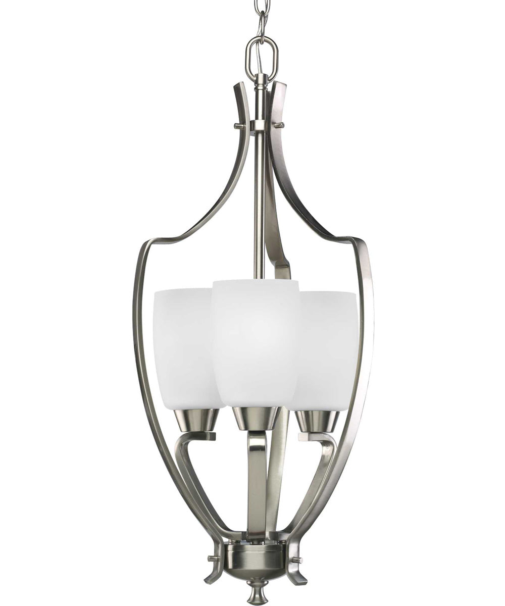 Wisten 3-Light Foyer Brushed Nickel