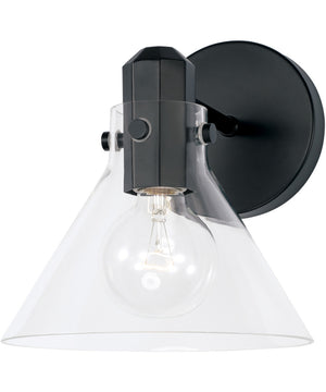 Greer 1-Light Sconce Matte Black