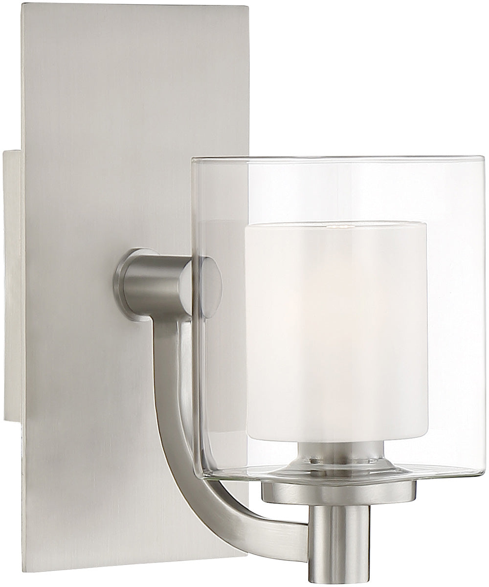 Kolt Small 1-light Wall Sconce Brushed Nickel