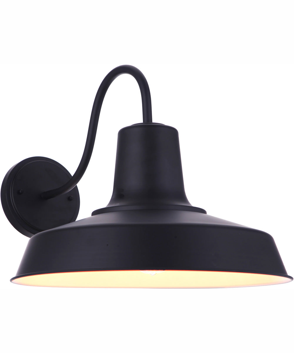 Briscoe 1-Light Outdoor Wall Lantern Midnight