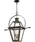 Rue De Royal 4-light Pendant Industrial Bronze