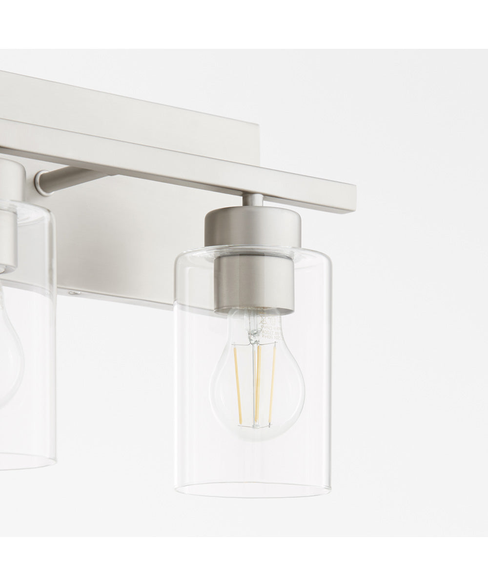 Carter 3-light Bath Vanity Light Satin Nickel