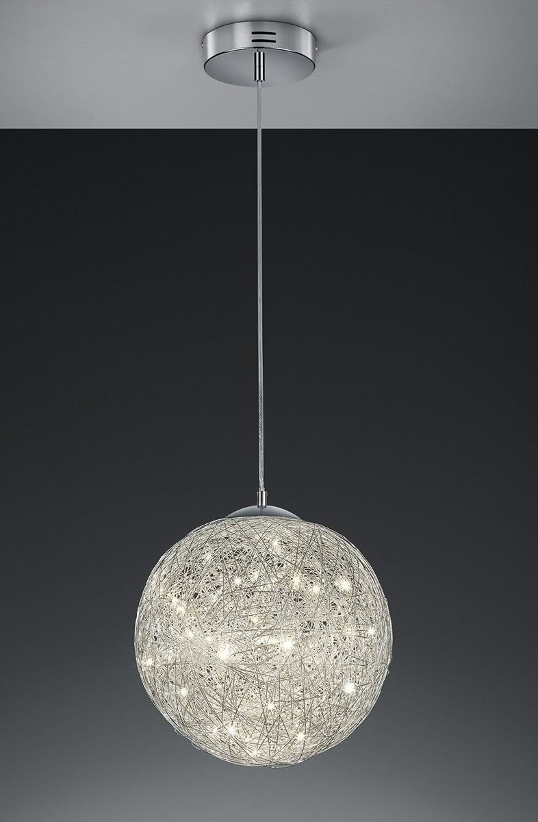16"W Thunder LED Pendant Aluminum