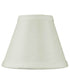 6"W x 5"H Hard Back Empire Candle Clip Lamp Shade Light Oatmeal