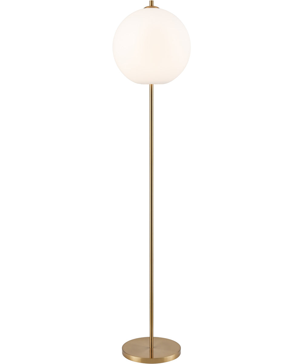 Orbital 69'' High 1-Light Floor Lamp - Aged Brass