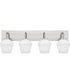Nielson Extra Large 4-light Bath Light Brushed Nickel