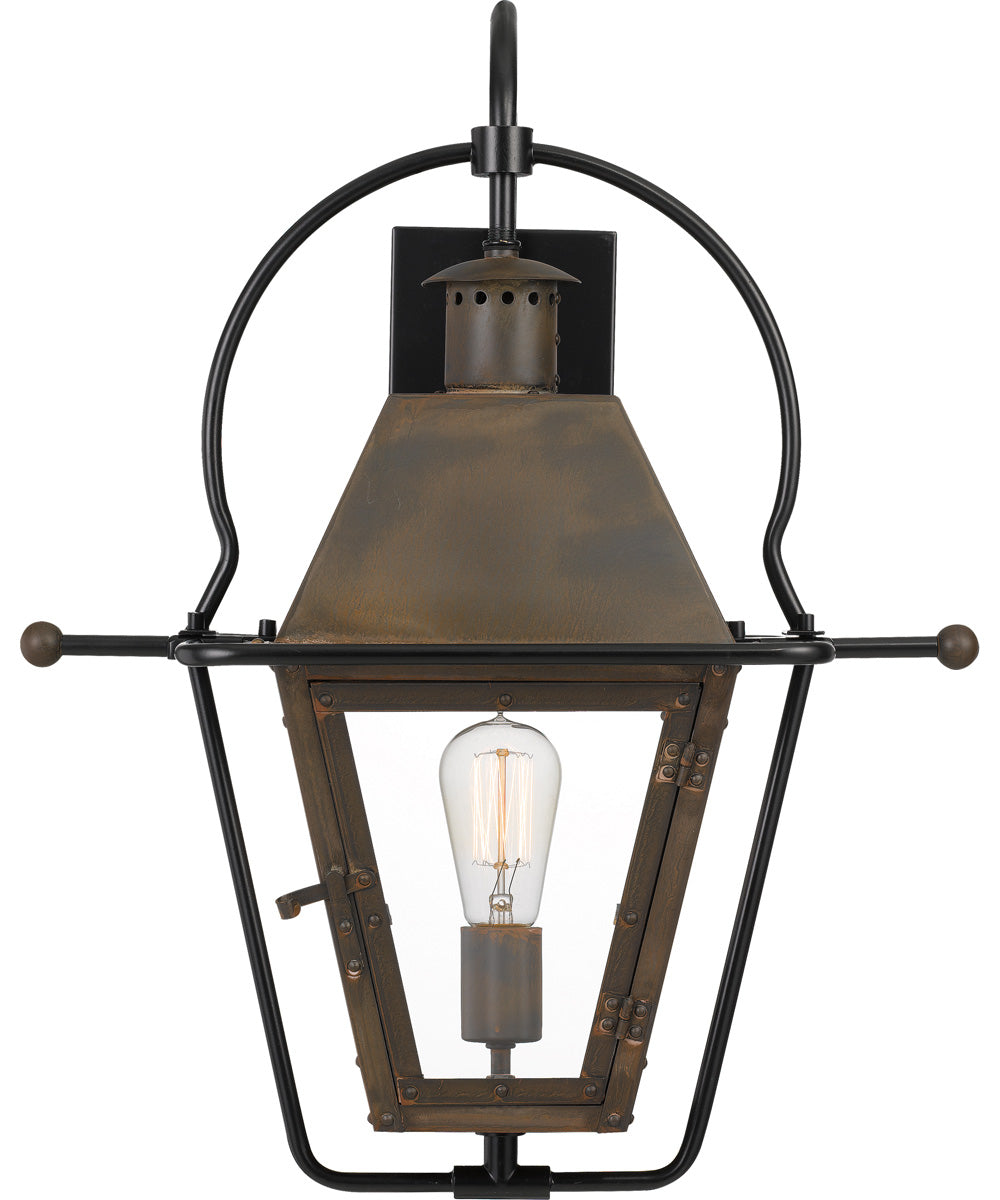 Rue De Royal Large 1-light Outdoor Wall Light Industrial Bronze