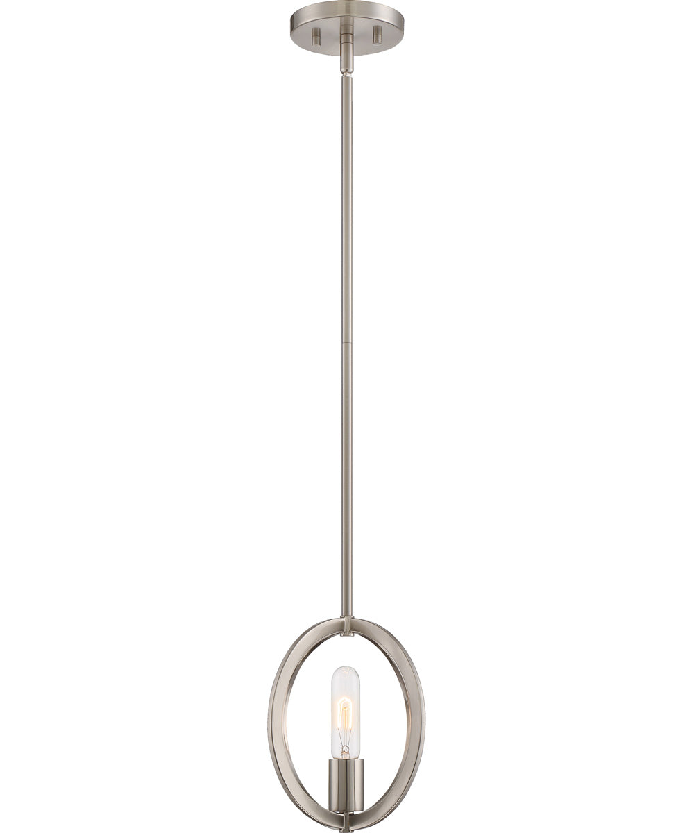 Orion Small 1-light Mini Pendant Brushed Nickel