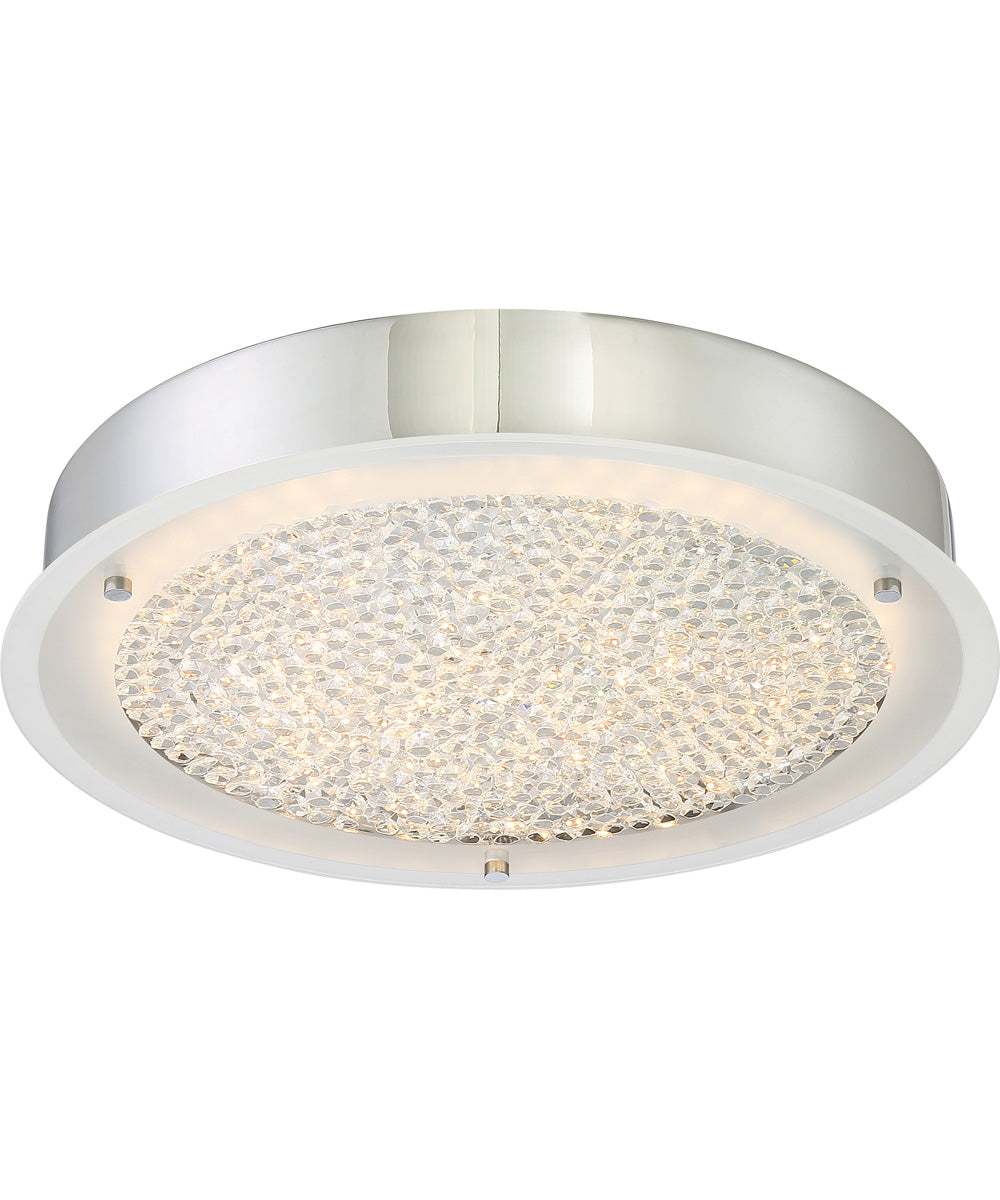 Blaze Large Flush Mount Polished Chrome