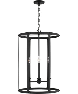 Brennen 4-Light Foyer Black Iron
