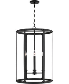Brennen 4-Light Foyer Black Iron