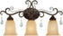 25"W Englewood 3-Light Bath Vanity Light French Roast