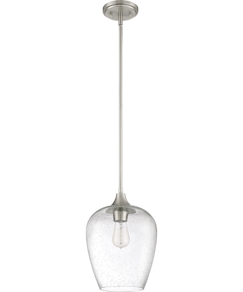 Towne Small 1-light Mini Pendant Brushed Nickel