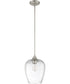 Towne Small 1-light Mini Pendant Brushed Nickel