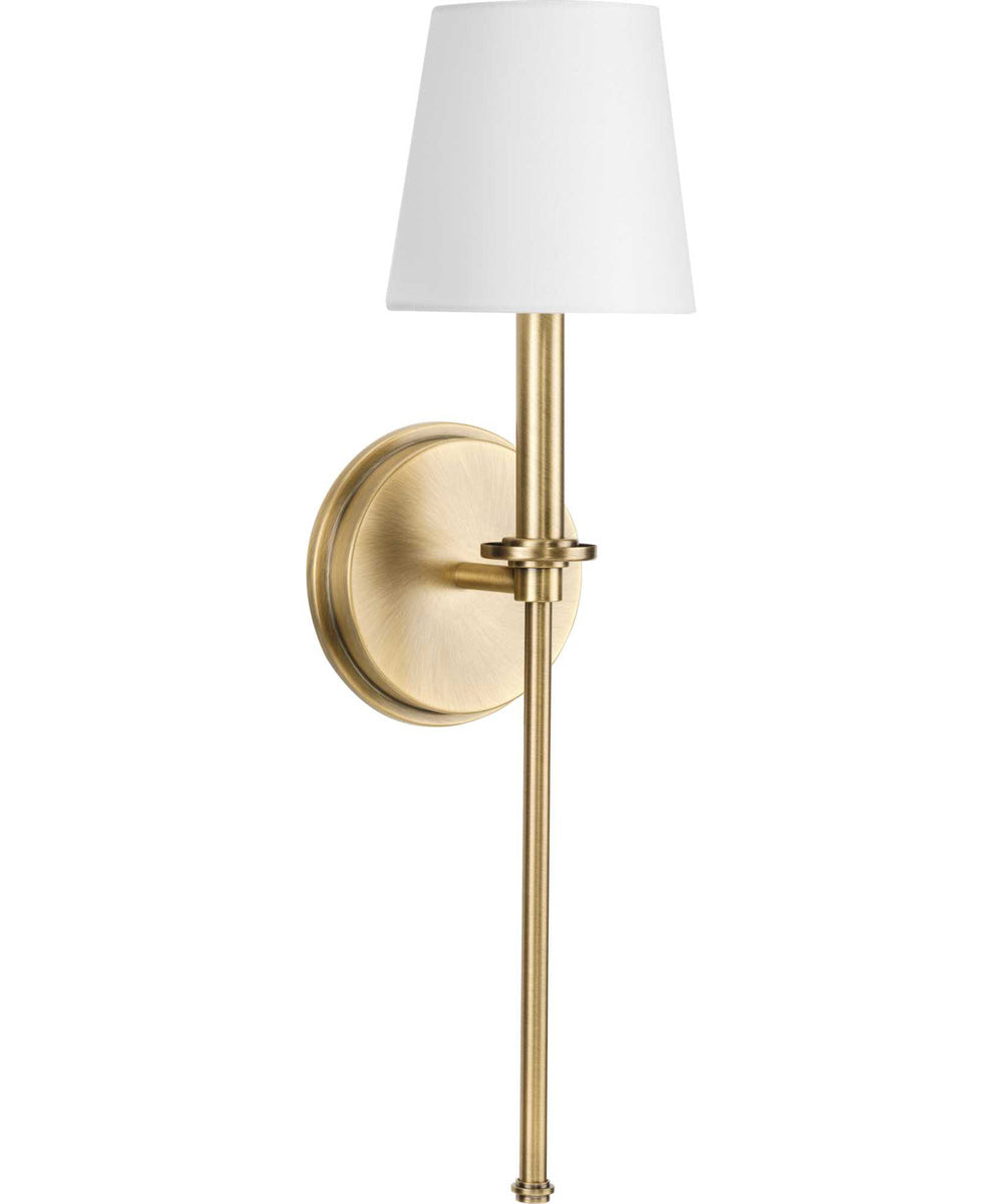 Elara 1-Light New Traditional Wall Light Vintage Brass