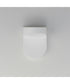 Ledge LED Outdoor Wall Sconce White