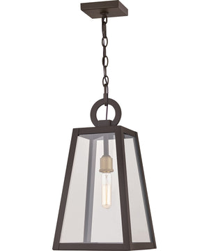 Poplar Point Small 1-light Mini Pendant Coastal Armour Aluminum Old Bronze