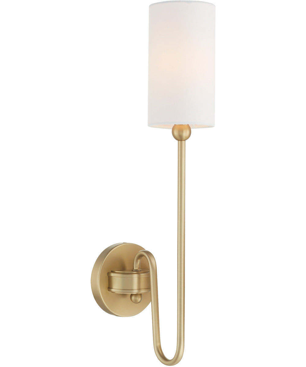 Tamara Day's Charlotte 1-light Wall Mount Light Fixture Aged Brass