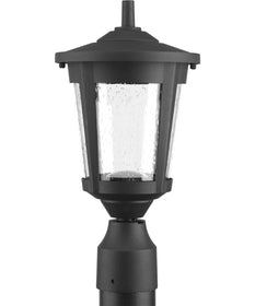 East Haven LED Post Lantern Textured Black