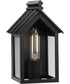 Jeffrey Alan Marks Point Dume Dunemere Outdoor Wall Lantern Matte Black