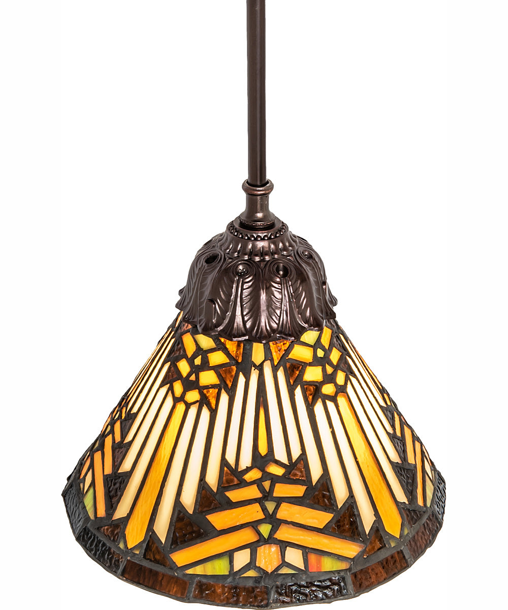 8" Wide Nuevo Mission Mini Pendant