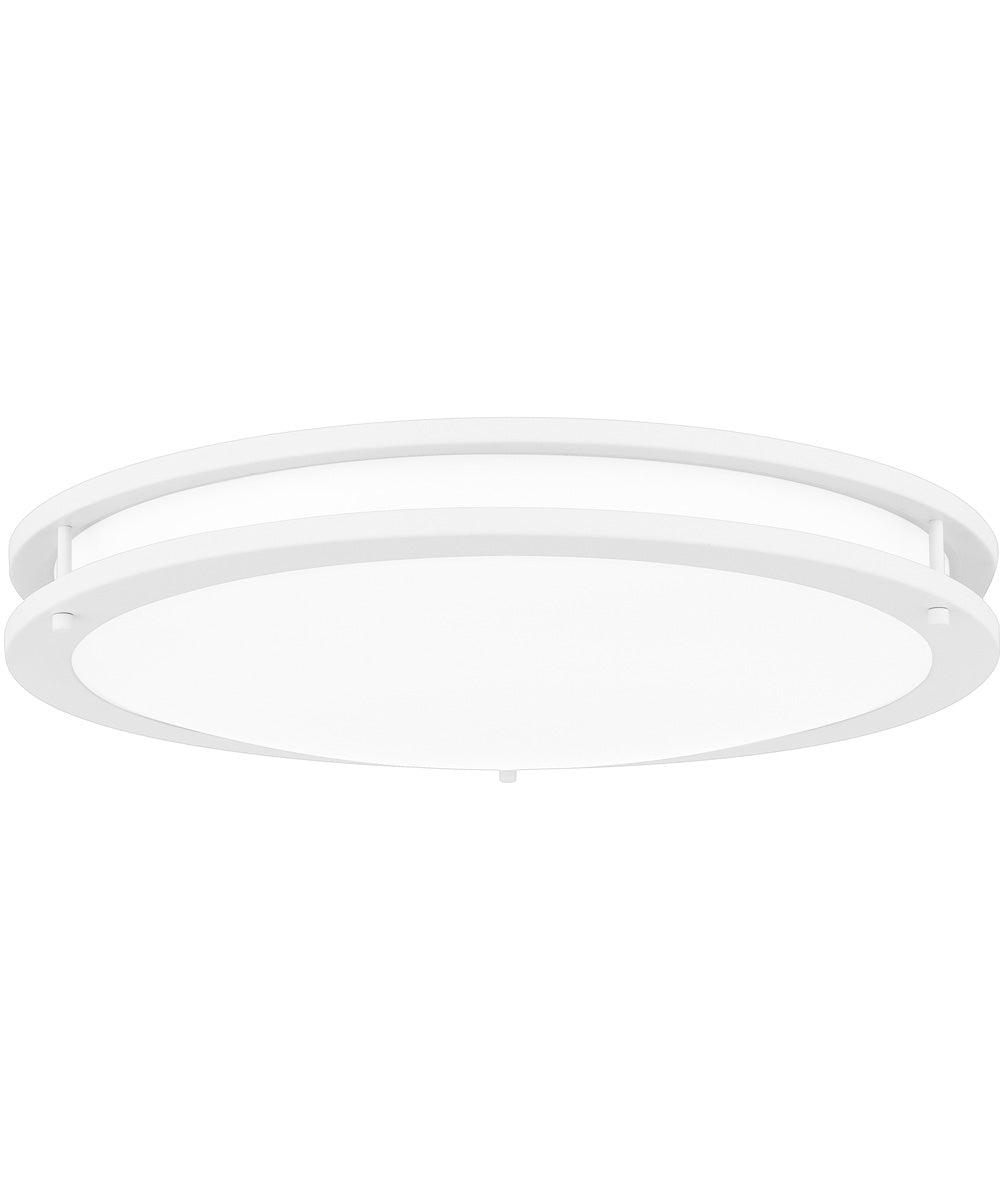 Euclid  Semi Flush Mount White Lustre