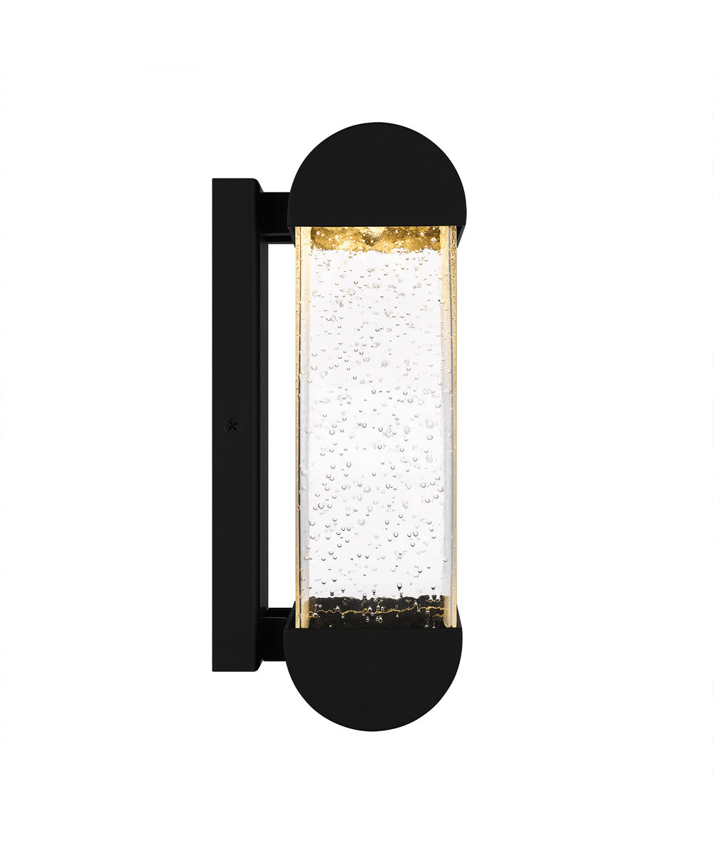 Townes Medium Outdoor Wall Light  Coastal Armour Aluminum Matte Black